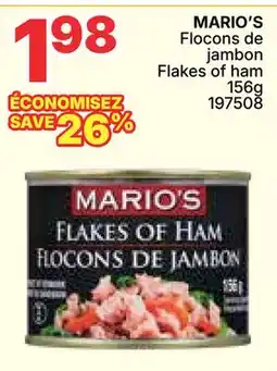 Rossy MARIO'S Flakes of ham offer