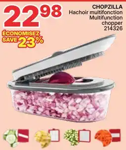 Rossy CHOPZILLA Multifunction chopper offer