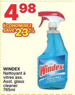Rossy WINDEX Asst. glass cleaner offer