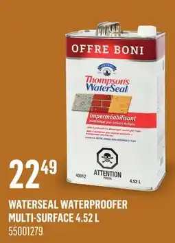 Canac WaterSeal Waterproofer Multi-Surface offer