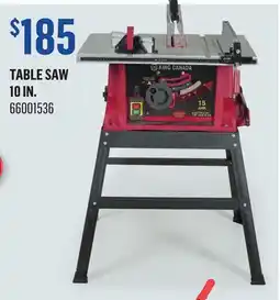Canac Table Saw 10 in offer