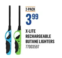 Canac X-Lite Rechargeable Butane Lighters offer