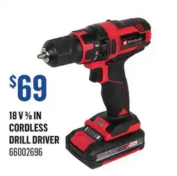 Canac 18V 3/8in Cordless Drill Driver offer