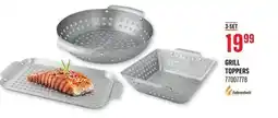 Canac Grill Toppers offer