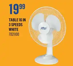 Canac Table Fan 16 in 3 Speeds offer
