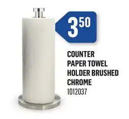Canac Counter Paper Towel Holder Brushed Chrome offer