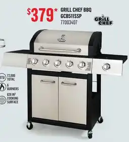 Canac Grill Chef BBQ offer