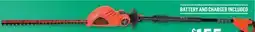 Canac Long-Reach Cordless Hedge Trimmer 18 in 20 V Max lithium offer