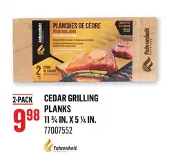 Canac Cedar Grilling Planks offer