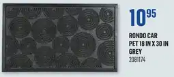 Canac Rondo Carpet 18 in x 30 in Grey offer