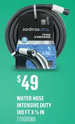 Canac Water Hose Intensive Duty 100ftx5/8in offer