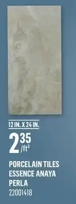 Canac Porcelain tiles offer