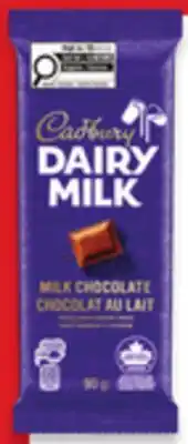 Walmart Cadbury Dairy Milk chocolate bars offer