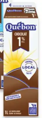 Walmart Québon chocolate milk offer