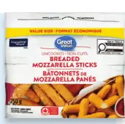 Walmart Great Value Frozen Meat, Seafood or Appetizers value packs offer