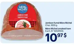 Walmart Mère Michel smoked ham offer