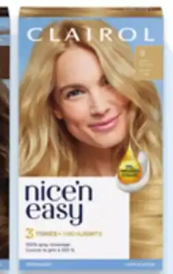 Walmart Clairol Nice n Easy Permanent Hair Color Dye offer