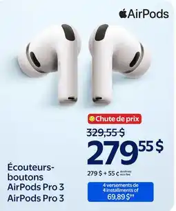 Walmart Airpods Pro 3 offer