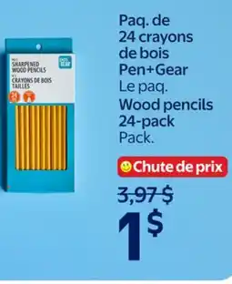 Walmart Wood pencils 24-pack offer