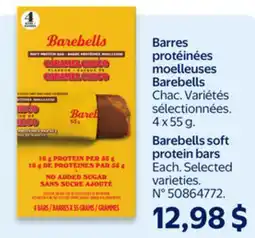 Walmart Barebells soft protein bars offer