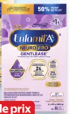 Walmart Enfamil A+ NeuroPro Gentlease 2x 431g powder formula refill offer