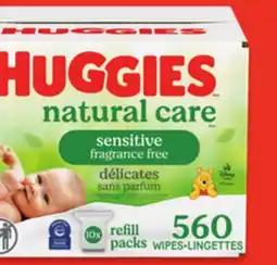 Walmart Huggies 10x or 11x wipes offer