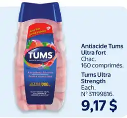 Walmart Tums Ultra Strength offer