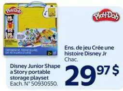 Walmart Disney Junior Shape a Story portable storage playset offer