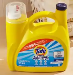 Walmart Tide Simply Laundry Detergent offer