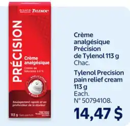 Walmart Tylenol Precision pain relief cream offer