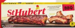 Walmart St-Hubert fully cooked pork back ribs offer