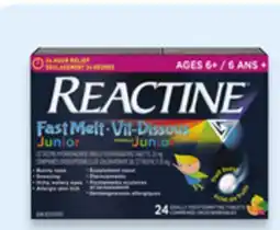 Walmart Reactine Rapid Dissolve S antihistamine 24s offer