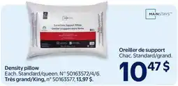 Walmart Density Pillow offer