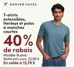 L'équipeur T-shirts extensibles, Henleys et polos à manches courtes offer