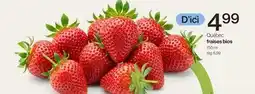 Avril fraises bios offer