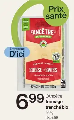 Avril L'Ancêtre fromage tranché bio offer