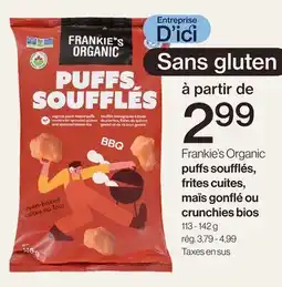 Avril puffs soufflés, frites cuites, maïs gonflé ou crunchies bios offer