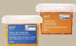 Avril Casseroles marocaine ou cari de volaille offer