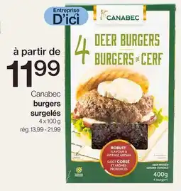 Avril burgers surgelés offer