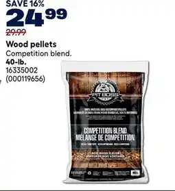 RONA Wood pellets offer