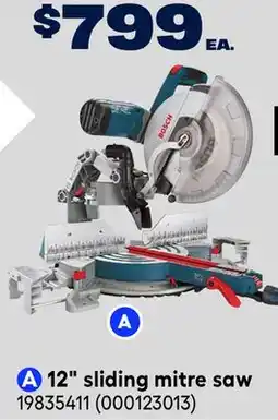 RONA Bosch 12 sliding mitre saw offer
