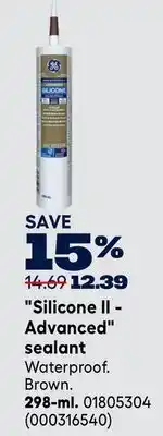 RONA Silicone II - Advanced sealant 298-ml offer