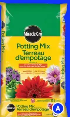 RONA All MIRACLE GRO potting soils, 25-L offer