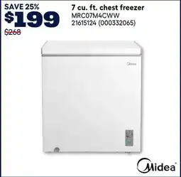 RONA Midea 7 cu. ft. chest freezer offer