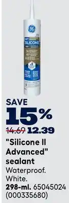 RONA GE Silicone II Advanced sealant offer