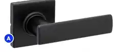 RONA Breton, matte black Breton, Belmont and Henley door handles offer