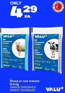 RONA VALU+ Sheep or cow manure 12.5-kg offer