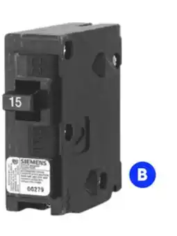 RONA All SIEMENS and VOLTSITE electrical panels and breakers Breaker, 15-A, 1-pole offer