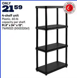 RONA 4-shelf unit offer