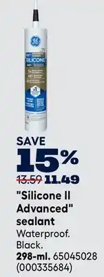 RONA GE Silicone II Advanced sealant offer